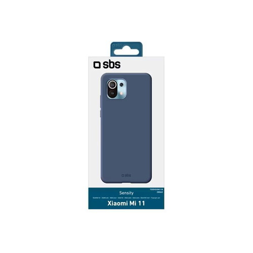 SBS case for Xiaomi Mi 11 blue new silicone