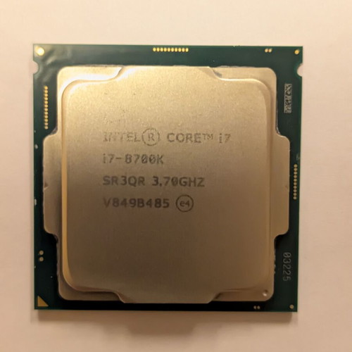 Intel Core i7-8700K CPU, unlocked, Windows 11 ready