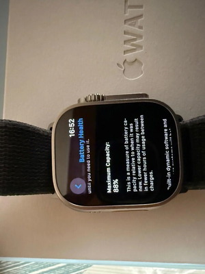 Apple Watch Ultra titanium lte σε άριστη λειτουργική κατάσταση