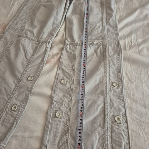Beige jeans pants used, relaxed fit, Marks & Spencer, size L