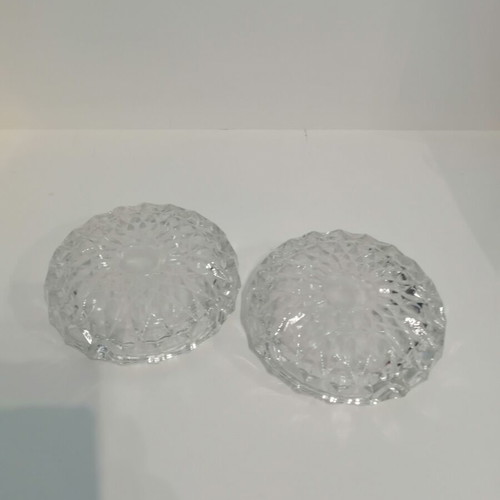 crystal ashtrays