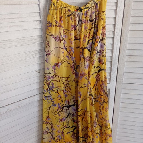 Erya maxi skirt with lining, small medium, multicolor
