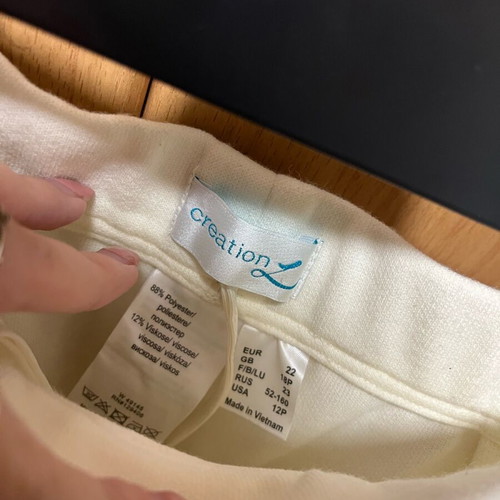 cream women's form large-extra large creation