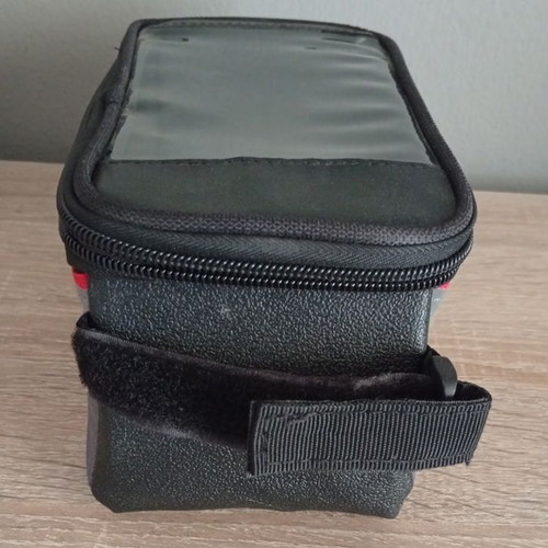 Bicycle Frame Bag like new, black, large capacity