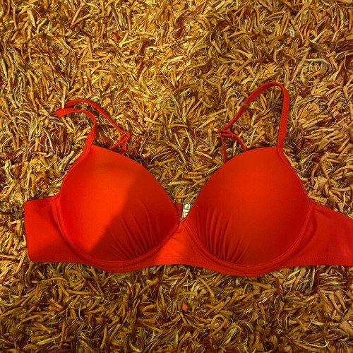 Shein red bikini top like new, size M 38 10