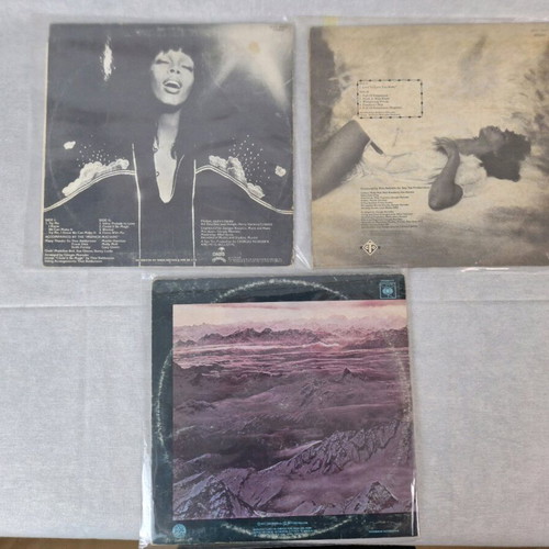 Set of 7 vintage pop vinyl LPs used, in good condition