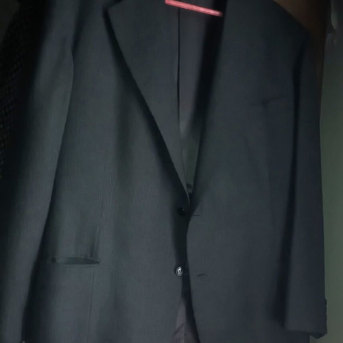 Jacket used dark gray wool, size XL