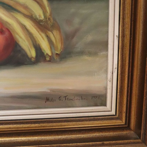 Mitsi Marsellou-Tsimpoukou Still Life Painting with Fruits like new