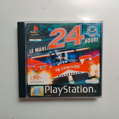 Le Mans 24 Hours PlayStation PS1 game used