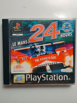 Le Mans 24 Hours PlayStation PS1 game used