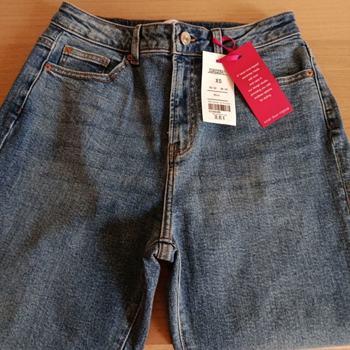 Parabita women's jeans new, size XS 34 6, blue