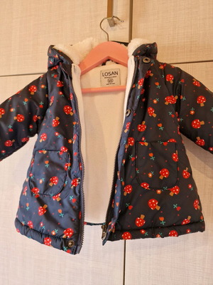 Baby jacket like new for girl 3-12 months