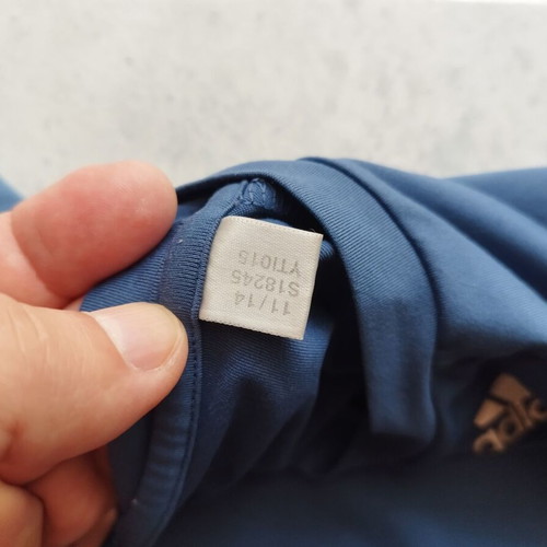 Adidas Climalite shirt used, size XL, blue