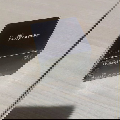 HellosSmile Black Edition ενεργός άνθρακας καινούργιο, φυσική λεύκανση δοντιών