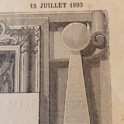 Le Journal de Jeunesse French magazine 1893 used, issue 1076