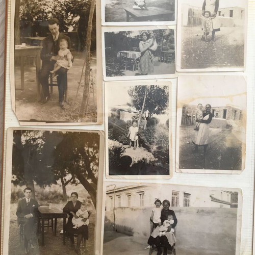 Historical photo album used, Egypt and Greece 1920-1930 rare retro photos
