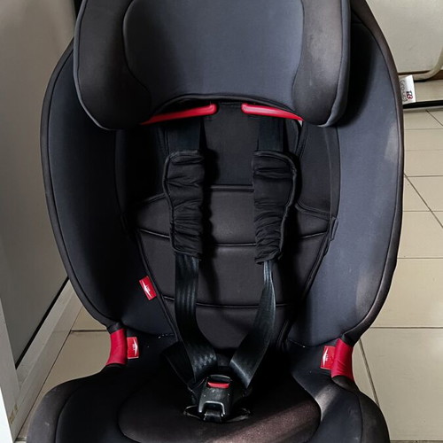 Chicco Gro-Up 123 Car Seat like new, 9-36 kg Black Night