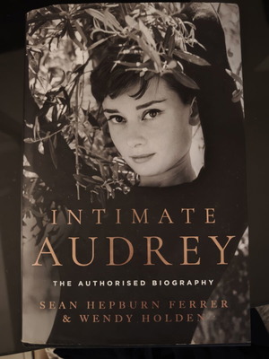 Intimate Audrey The Authorised Biography like new