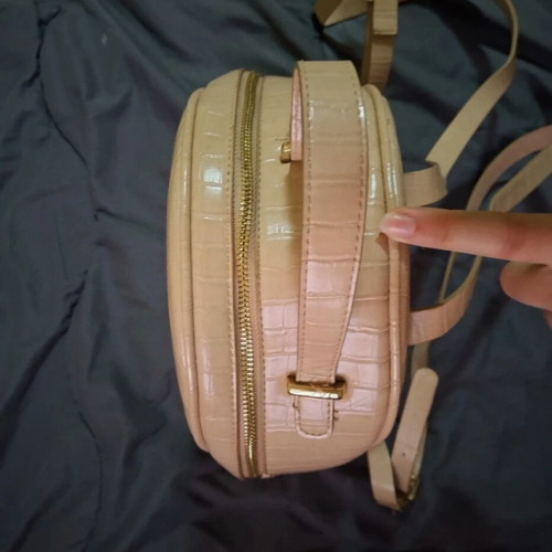 Zara backpack like new, beige