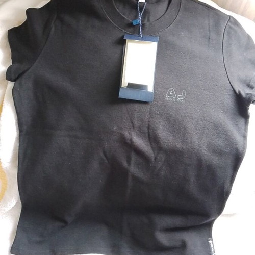 Armani Jeans women's t-shirt new, black, size M