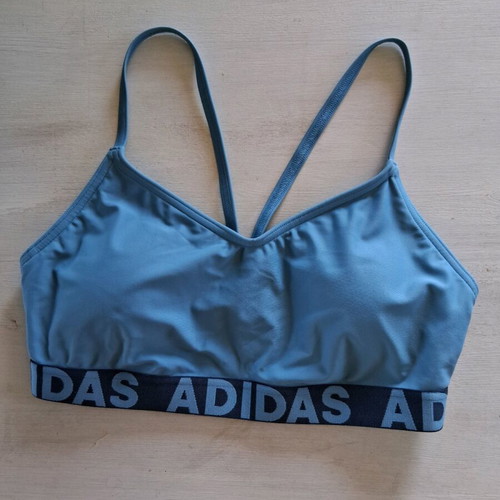 Adidas bra gm2468 like new, blue, size D 42