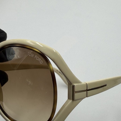 Tom Ford Jaquelin TF100 Ivory sunglasses used, made in Italy