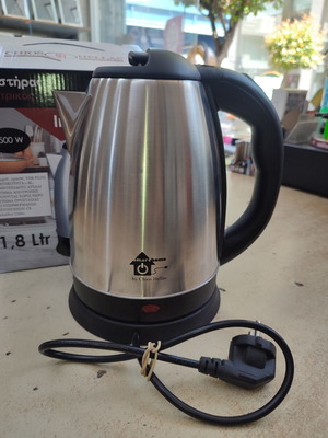 Electric kettle inox 1.8 L 1500 W new