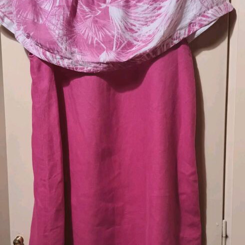 GIGIL Linen Maternity And Nursing Dress like new, size XL