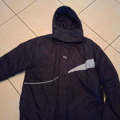 Puma men's jacket black like new, very warm, size M-L