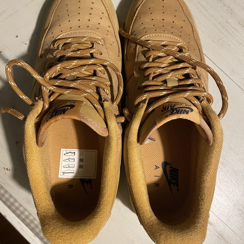 Nike Air Force 1 shoes size 43, brown, retro