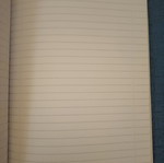 Number One lined notebook B5, 50 sheets, fuchsia