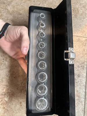 FORCE торкс женски вложки 1/2 инча комплект 9 бр нови