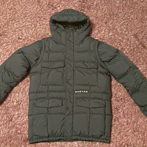 Burton Snowboards DryRide 2 in 1 Men Jacket and Vest Size L like new, black