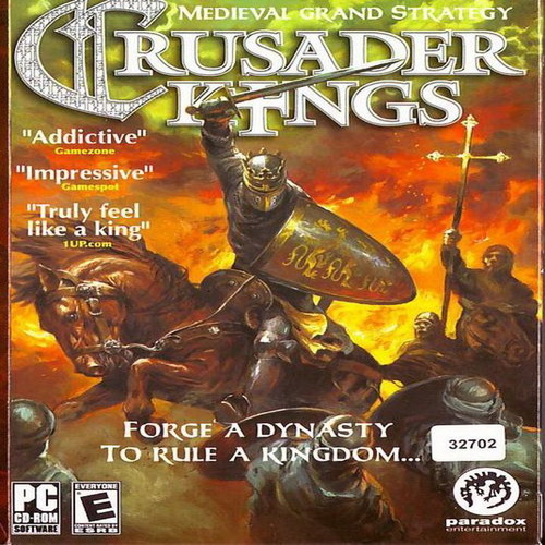 Crusader Kings PC game used without manual