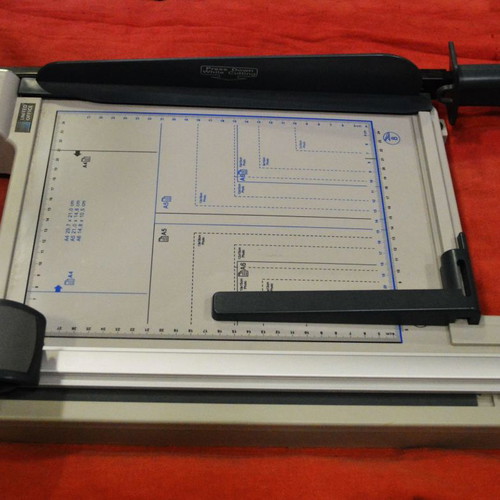 Professional office paper cutter guillotine new for A4-A5-A6 sheets