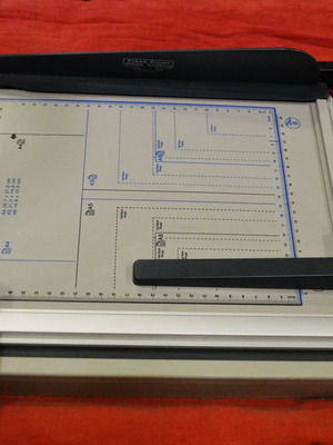 Professional office paper cutter guillotine new for A4-A5-A6 sheets