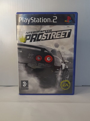 Need for Speed ProStreet PS2 like new, complete with manual, English version
