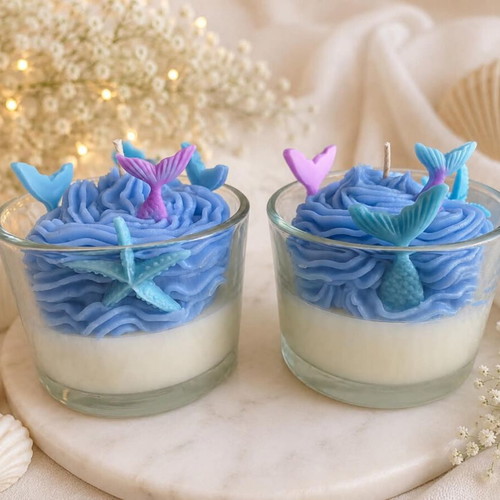 Soy wax candles new, handmade plant-based