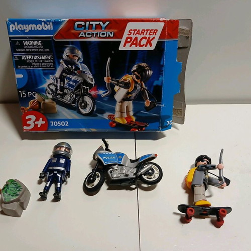 Playmobil City Action Starter Pack No 70502 used, 2021