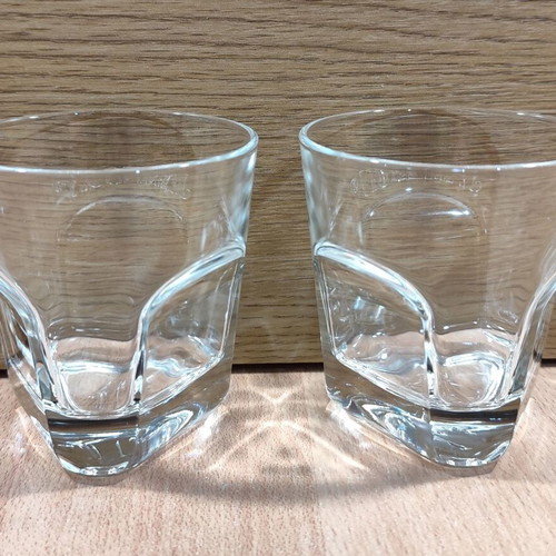 Jameson Irish Whiskey set of two promotional glasses used