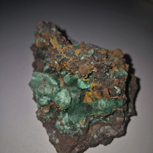 Brochantite like new, fibrous 11×7×6.5 cm