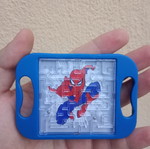Spiderman handheld maze game