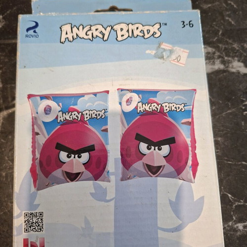 Angry Birds and Intex armbands like new with inflatable pool