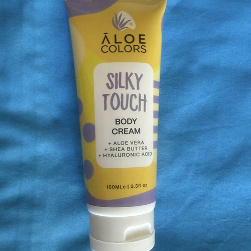 Aloe Colors Silky Touch Body Cream 100ml new