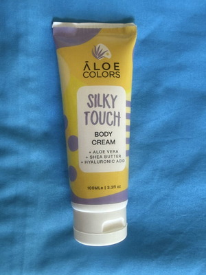 Aloe Colors Silky Touch Body Cream 100ml new