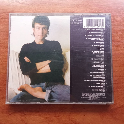 John Lennon Collection CD used, 1980s 1990s