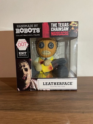 Handmade By Robots Leatherface new, sealed in box