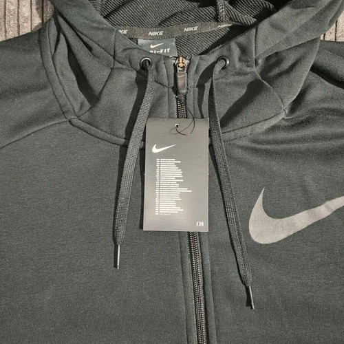 Nike Dri Fit jacket new, size XL, black and gray