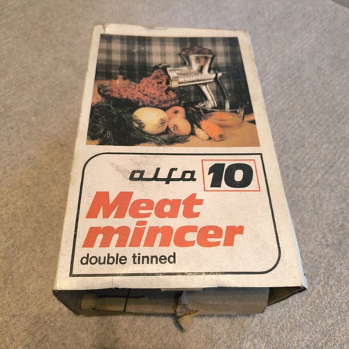 Meat grinder unused