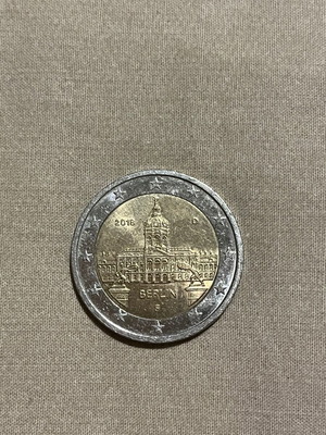 2 euro 2018 Germany Berlin Schloss Charlottenburg D used